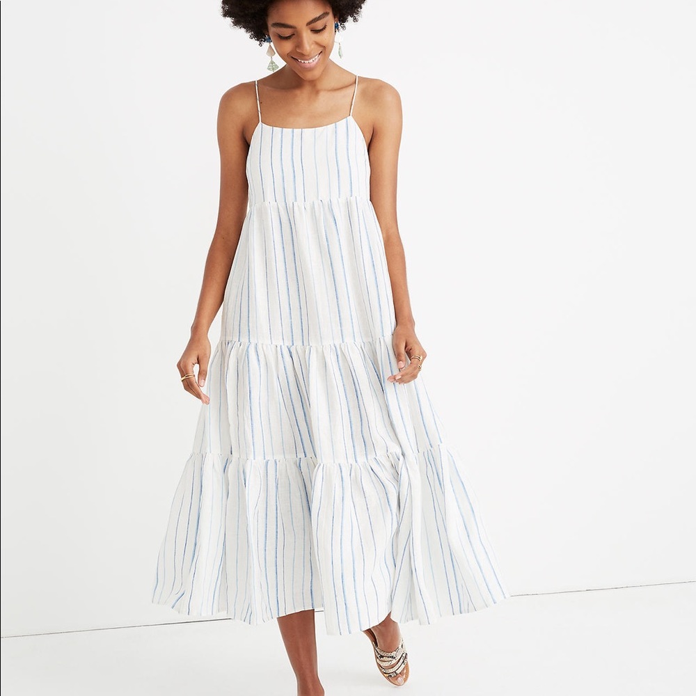 Striped Madewell dress